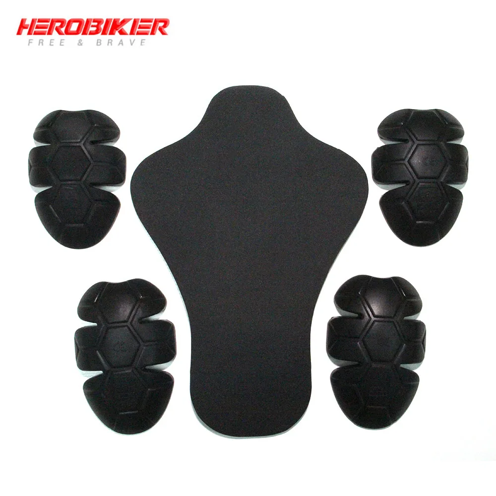 HEROBIKER мотоциклетный наколенник для мотокросса CE протектор наколенник мотоциклетный доспех для верховой езды Броня мотоциклетное байкерское оборудование - Цвет: back Shoulder Elbow