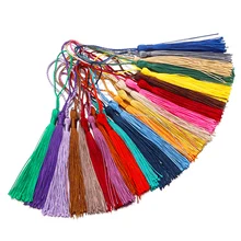 

30pcs 7cm Tassel Fringe Trim Accessories for Jewelry Making Silk Satin Tassel Brush DIY Earrings Pendant Handmade Crafts Decor