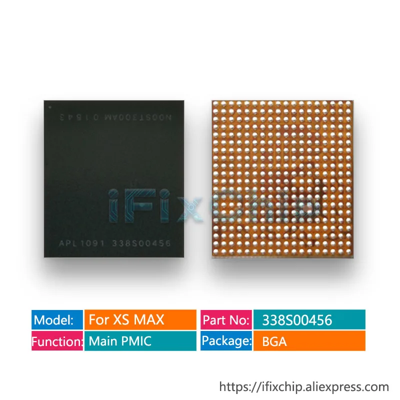 1-10pcs/lot 338S00456 For iPhone XS MAX Main Power IC Big/Large Management Chip PM U2700 PMIC | Электронные компоненты и