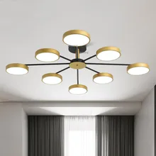 Скандинавский светодиодный потолочный светильник, светильник, минималистичный Декор для гостиной, домашний декор, потолочный светильник для столовой, креативный потолочный светильник