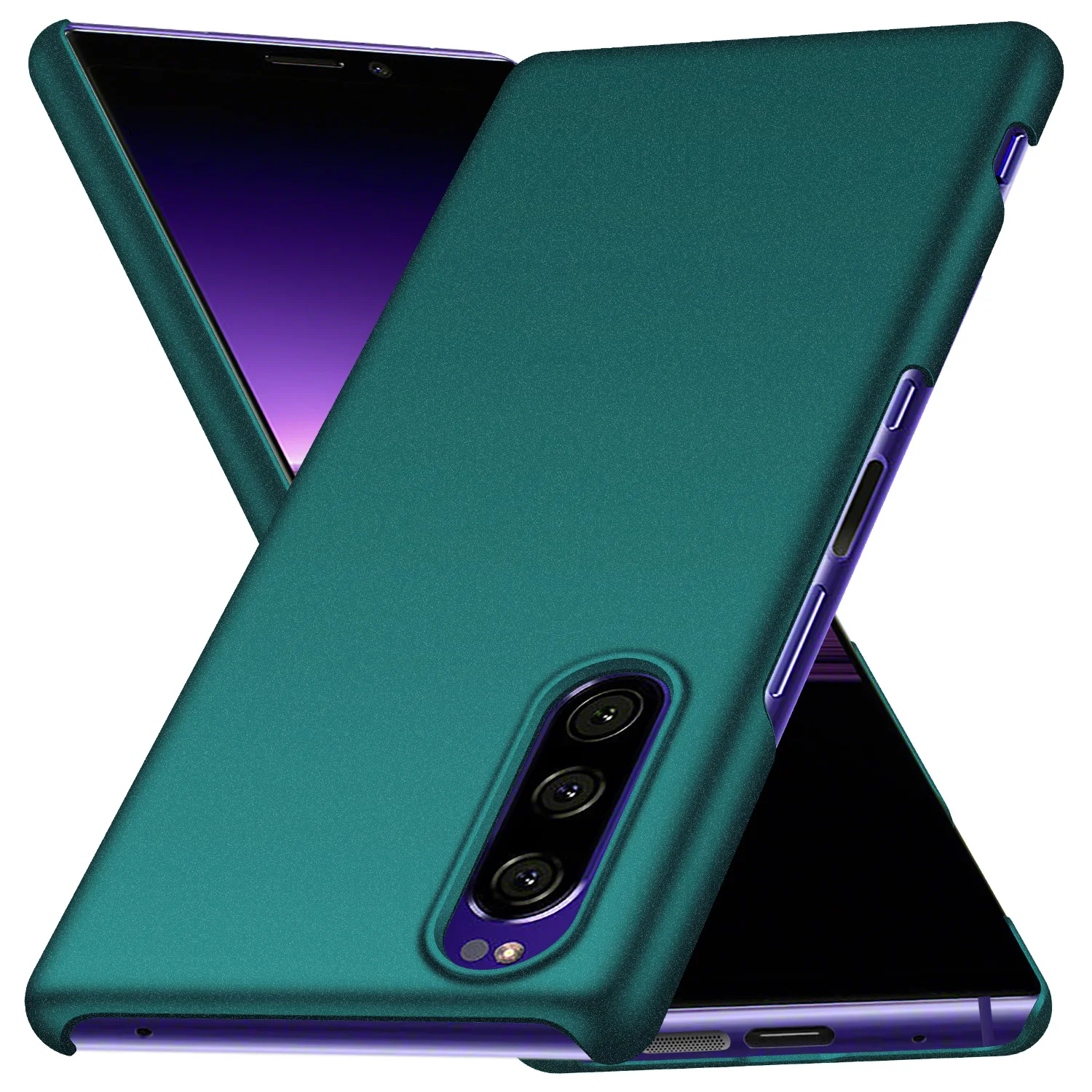 Для sony Xperia 5 чехол роскошный высококачественный Жесткий ПК Тонкий матовый защитный чехол на заднюю панель для sony Xperia5