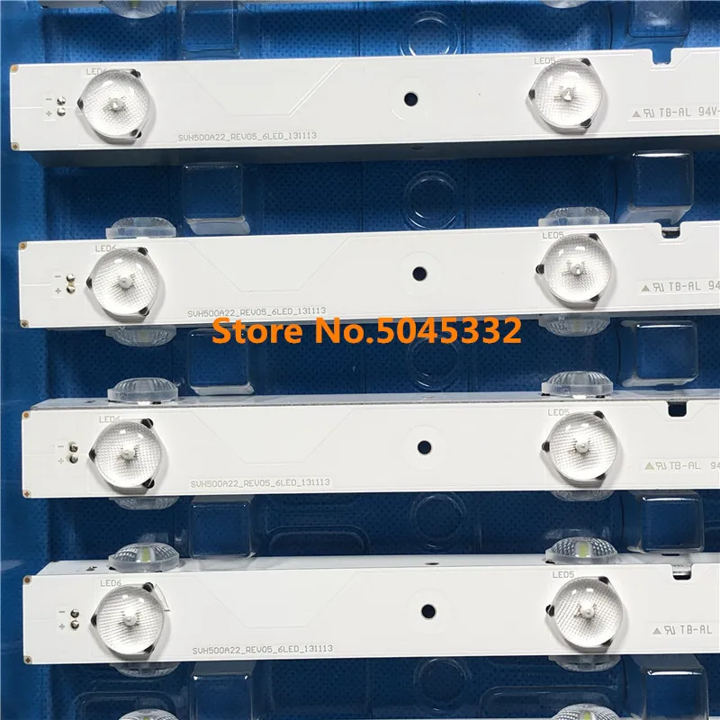 kit 11 PCS/set 6 LEDs 559mm LED backlight strip for LED50EC280JD LED50K20JD LED50K320U SVH500A22