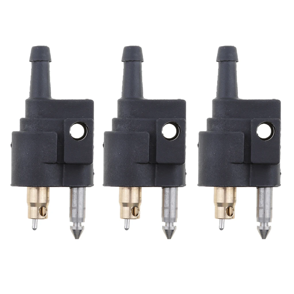 3pcs Fuel Line Connector Quick Connect 1/4 inch 6mm Male Gas Tank Fittings Replace for Yamaha Outboards 3pcs Fuel Line Connector Quick Connect 1/4 inch 6mm Male Gas Tank Fittings Replace for Yamaha Outboards