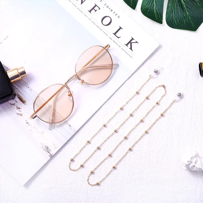 Модная женская цепочка для очков Cadena Para Gafas, цепочка для очков для женщин, повседневные Новые солнцезащитные очки, противоскользящий ремешок на шею