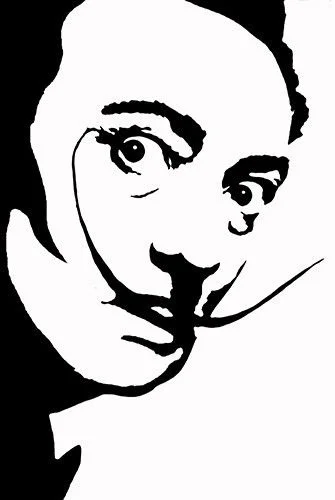 

For Salvador Dali sticker VINYL DECAL Surreal Artist Various Sizes