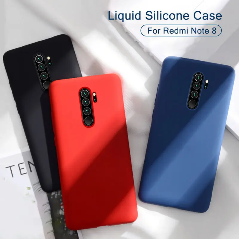 Мягкие чехлы с защитой от отпечатков пальцев для Xiaomi Redmi Note 8 7 6 5 Pro чехол 8A 7A K20