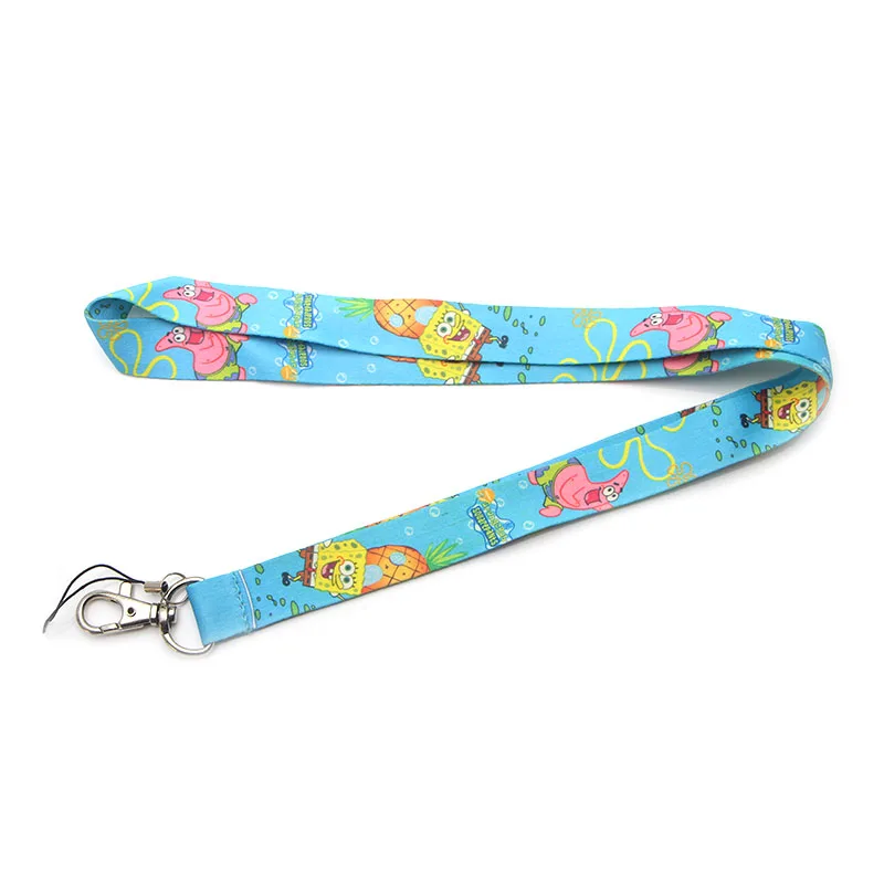 PC140 Wholesale 20pair / lot Anime Lanyard Badge ID Lanyards/ Mobile Phone Rope/ Key Lanyard Neck Straps keychain for key