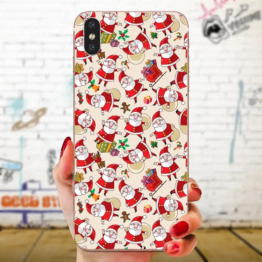 as picture Рождество год дизайн мягких чехлов для мобильных телефонов для htc Desire 530 626 628 630 816 820 830 один A9 M7 M8 M9 M10 E9 U11 U12 жизнь плюс - Цвет: as picture