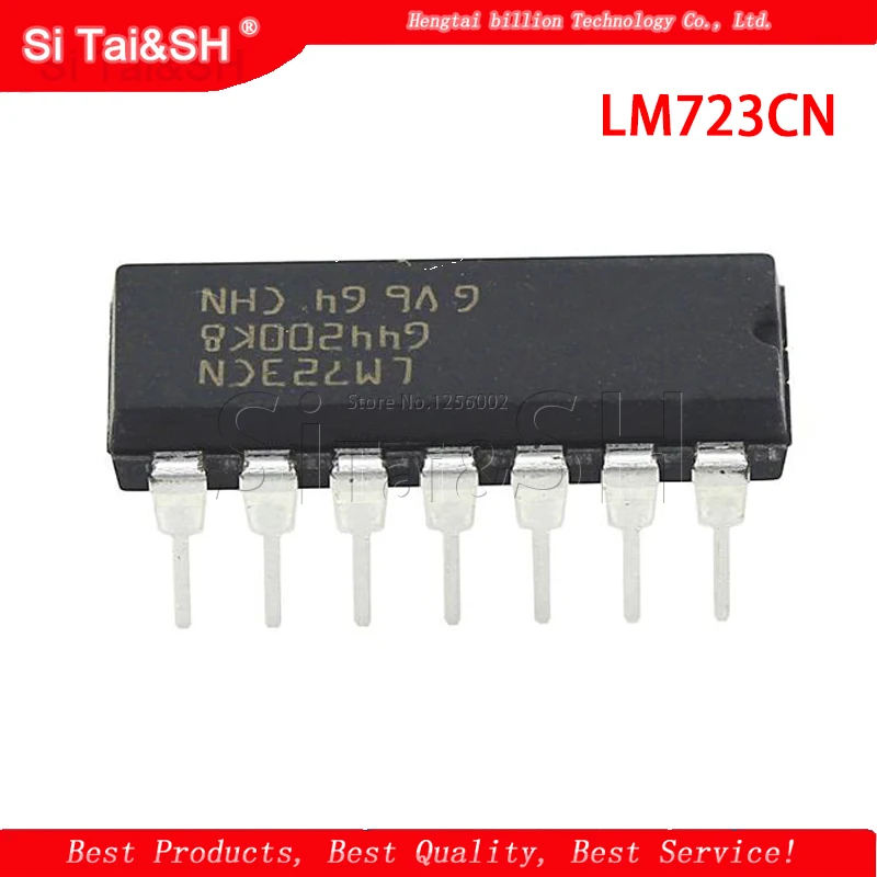 LM723CN DIP14 LM723 regulator 2.0-37V Programable 5PCS New original,voltage regulator module