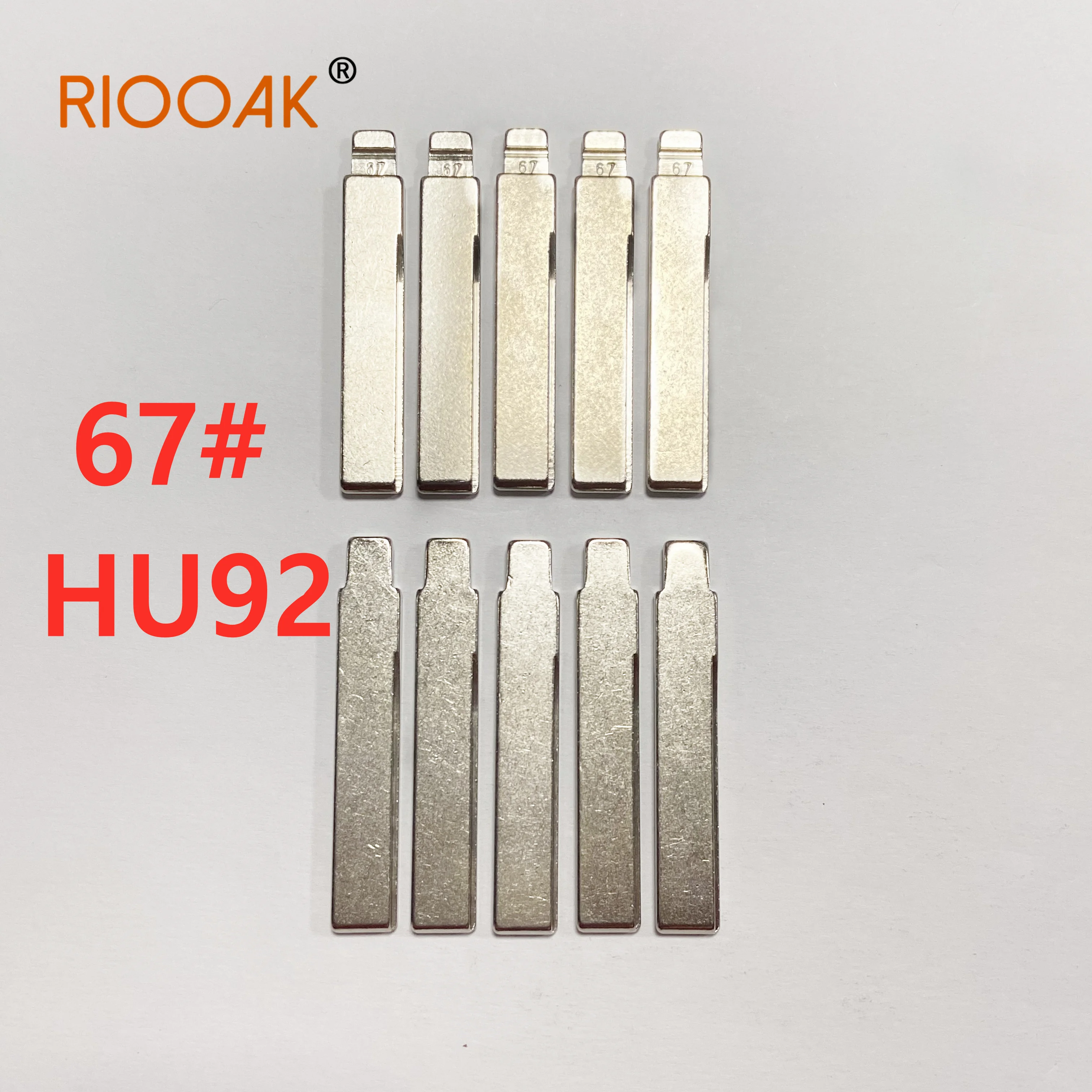 RIOOAK HU92 67 # полотно дистанционного ключа для BMW CAS3/CAS4 E36 E39 E38 E63 E83 E53 F10 F20 F30 1 2 3 5 7 Series X5
