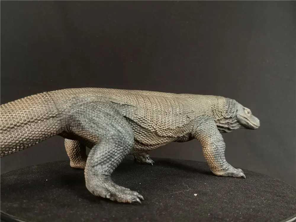 Reboror 1/6 Komodo Dragon модель 19," 50 см фигурка животного Коллекционная детская игрушка Рождественский подарок модель динозавра игрушка животного