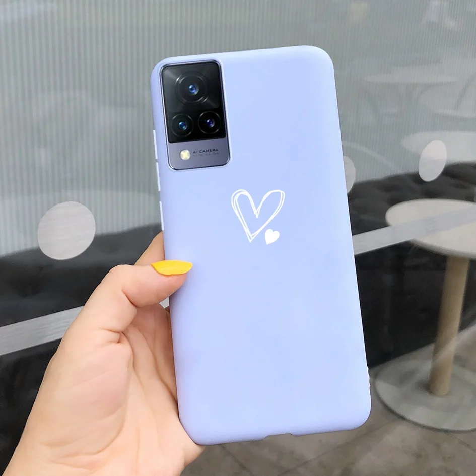 Couple Love Heart Soft TPU Phone Case - Romantic Design Back Cover s