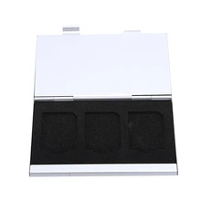 12SD алюминиевая мини-карта памяти коробка для TF SD MMC