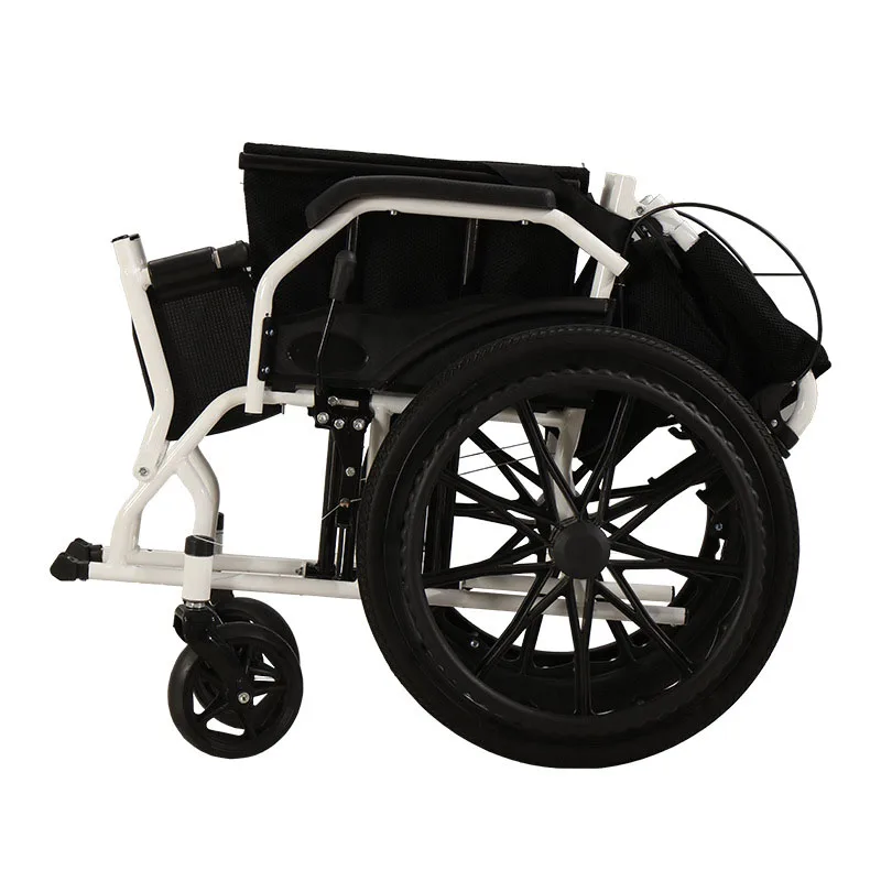  Wheelchair Handcycle Portable Travel Wheelchair Multifunctional reinforced Wheelchair Foldable Hand