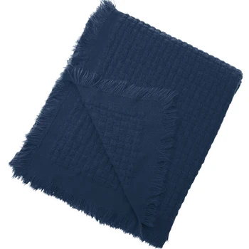 

Bed Sofa Solid Woven Knitted Blanket Fluffy Super Soft Living Room Thickened Textured Cozy Throw Home Textile Air Conditioning