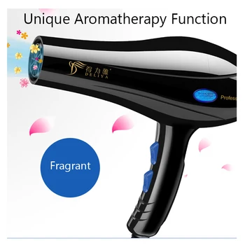

Professional Hair Dryer 2200W Anion Blue Light Hair Blower with Fragrance for Beauty Salon