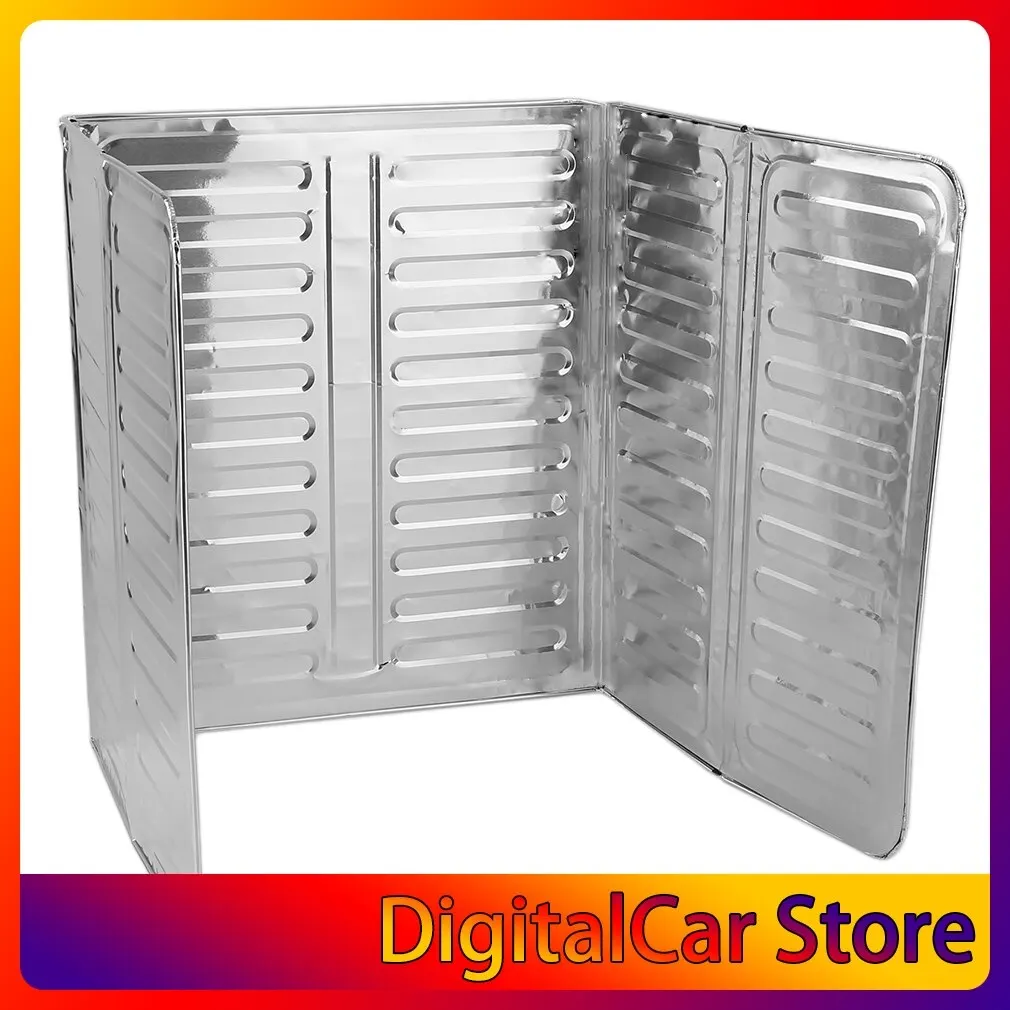 

Aluminium Foil Foldable Frying Pan Oil Splash Protection Screen Kitchen Gas Stove Baffle Plate Kichen Cooking Accessories