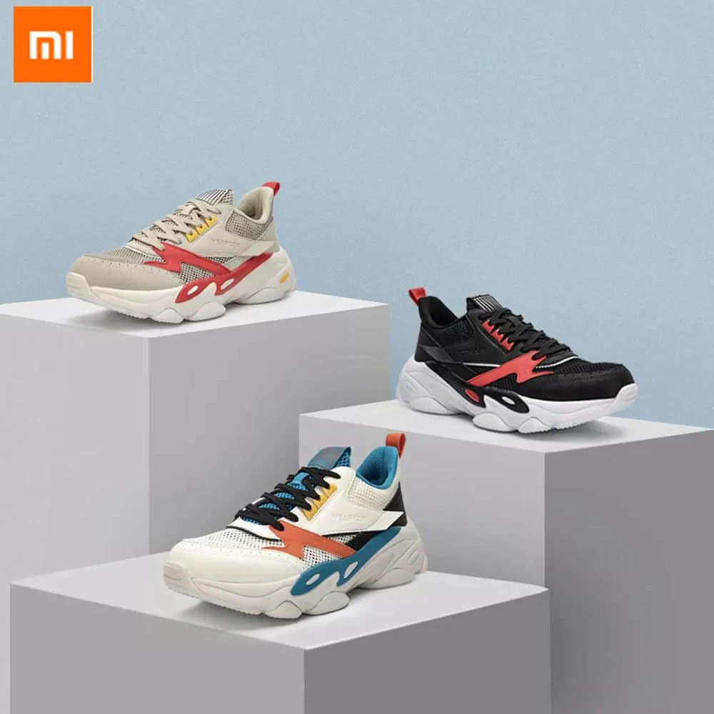 Xiaomi zapatillas de deporte Mijia year Fly Knits, zapatos correr, antideslizantes, resistentes al desgaste, transpirables, de PU, para exteriores, 2020|Control remoto inteligente| - AliExpress