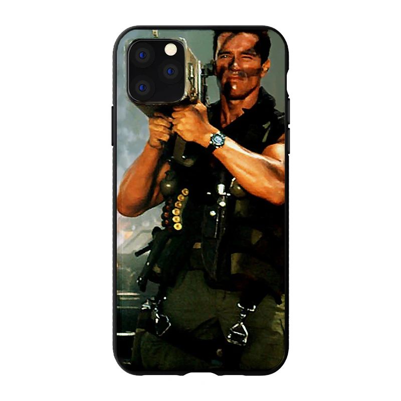 VIP Арнольд Шварценеггер фильм Commando 1985 плакат чехол для телефона для Apple iPhone 11 PRO MAX - Цвет: H-GS