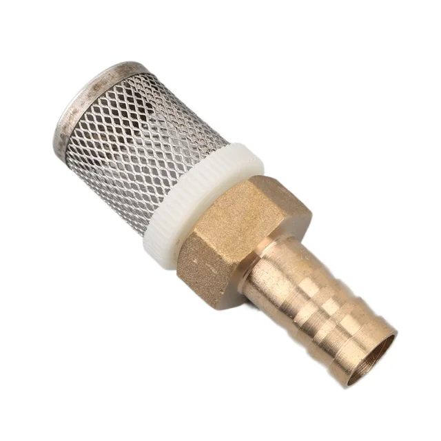 1Pc Sárgaréz 6 ~ 25 Mm Tömlőszűrő Öntözőszűrők Autómosó Permetező Szivattyú Szűrő Háló Rozsdamentes Acél Hálószűrő - Image 5