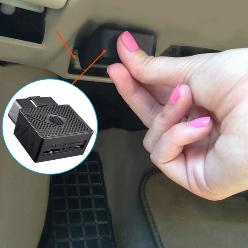  Mini Auto GPS Tracker Locator OBD OBD2 Echtzeit-tracking Aufnahme Gerät Auto Alarm Anti-Verloren Sy