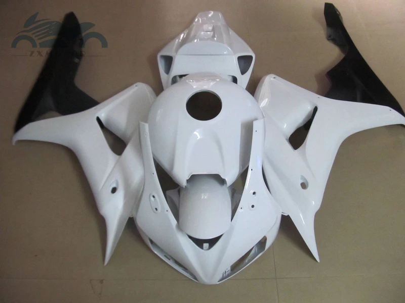 7 подарки впрыска обтекатель комплект Подходит для Honda CBR1000RR 2006 2007 CBR 1000RR 06 07 Белый Черный ABS пластик обтекатель наборы XY60