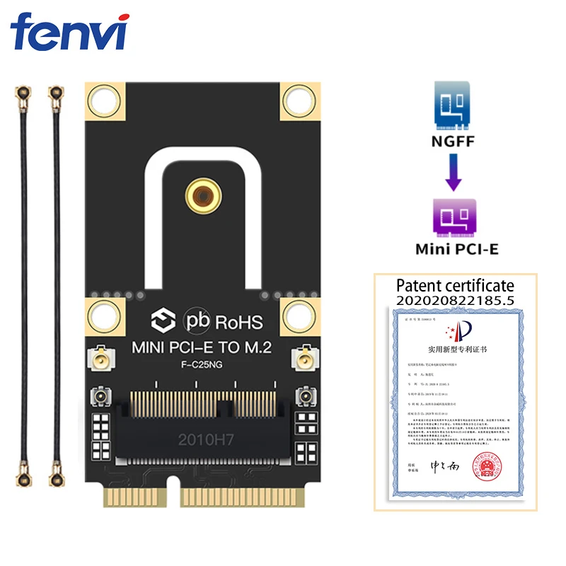 New NGFF to Mini PCI E (PCIe+USB) Adapter For M.2 Wifi Bluetooth Wireless Wlan Card Intel AX200 9260 8265 8260 Laptop|card pci|wifi ngffngff wifi - AliExpress