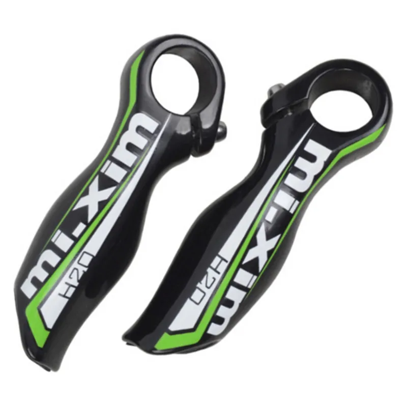 2 шт. алюминиевый сплав MTB бар концы удобный дорожный велосипед вспомогательный Руль Твердые бар концы велосипед руль