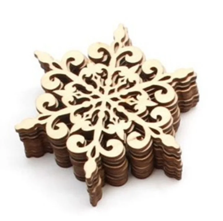 

Christmas decorations creative carved wooden elk Christmas tree pendant home holiday decoration handmade