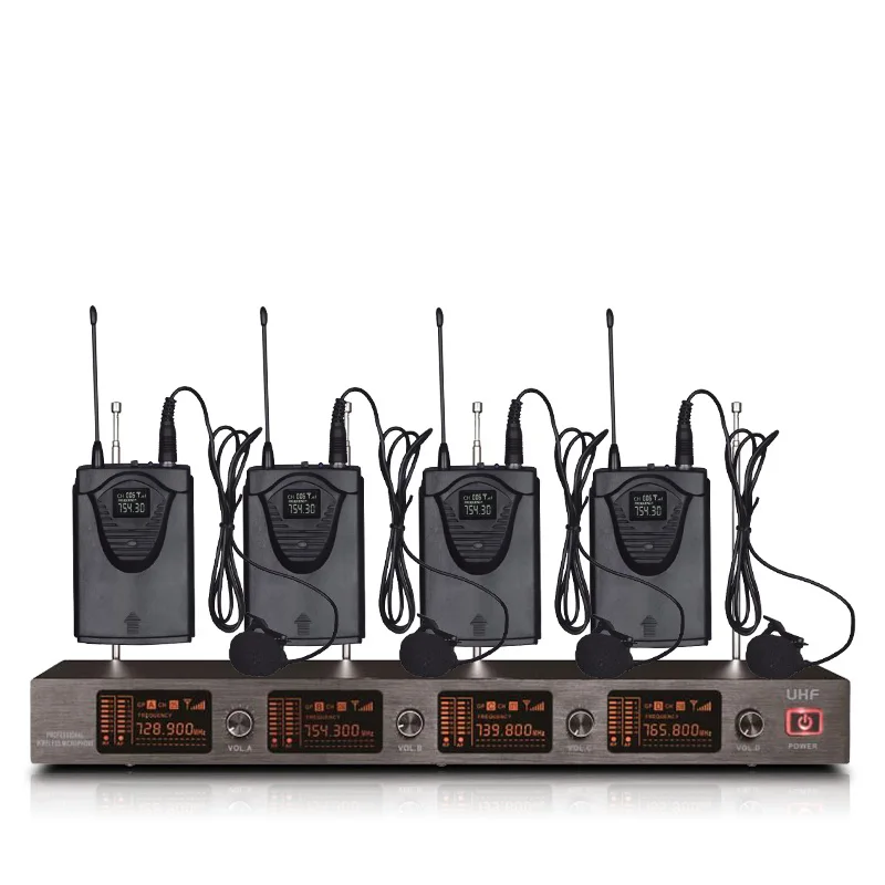 Lavalier microphone От одного до четырех беспроводных гусиных микрофонов Конференц-зал презентаций с настольным микрофоном - Цвет: Lavalier microphone