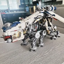 1788pcs Republic Dropship with AT-OT Walker DIY Model Building Blocks Bricks Funny Toys Brick Christmas Gifts 81055/19014