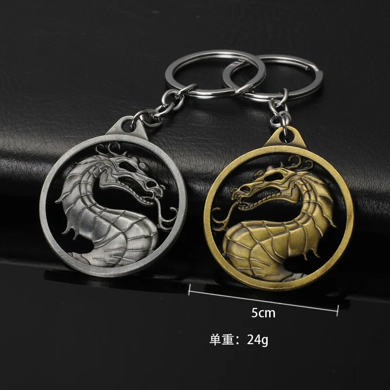 Лидер продаж 2019 брелок для ключей подарок правая игра Kombat mortal Императорская