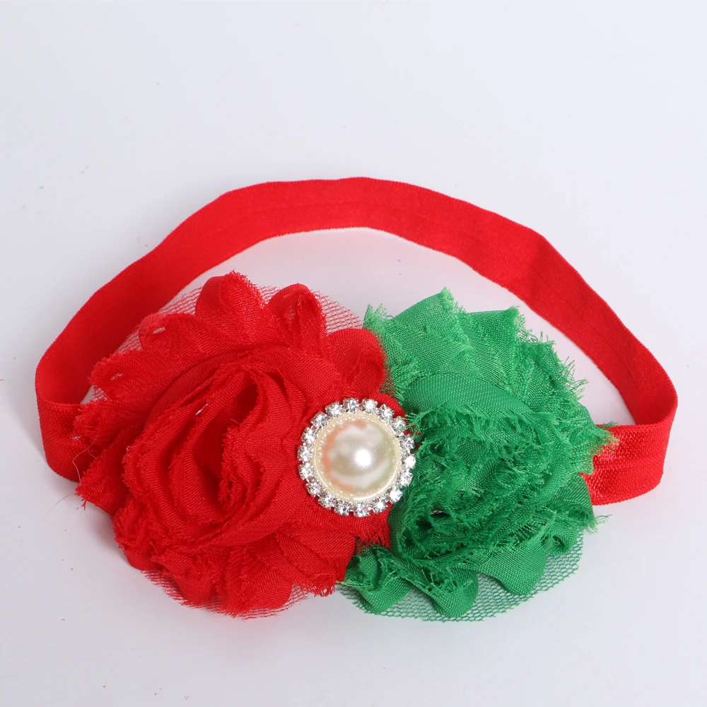 GIrls Christmas Costume Party Dance Red Tutu Dress with a headband 2pcs set