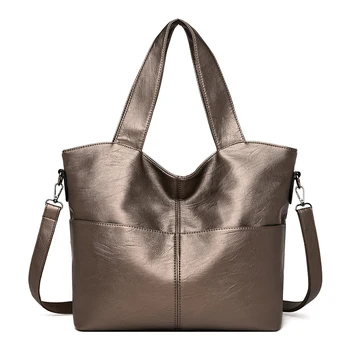 

Fashion Women Lady Composite Bag Large Capacity PU Leather Durable Handbag For Travel Bolsas Purse Shoulder Bag