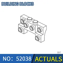 KAZI креативные Обучающие игрушки Классические со стразами блоки 52038 друзья технические детали массовый город собрать bulidmoc кирпичи здание