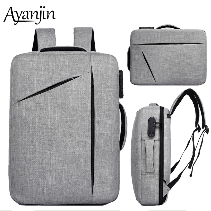 

Fashion Handbag Oxford Cloth Anti-theft Travel Men Backpack 13 15 15.6 inch Laptop Bag Large Capacity Waterproof Notebook Bags