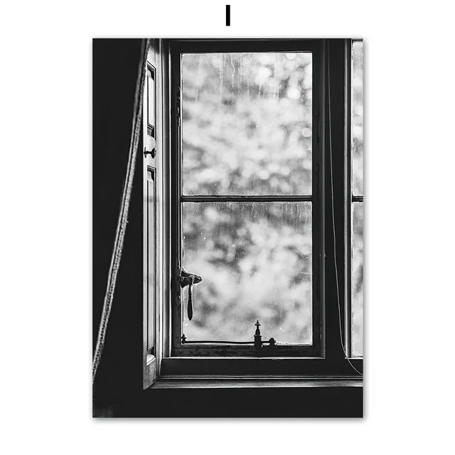 Couple Body Silhouette Hand Window Picture Wall Sticker Nordic Poster Wall Art Print Canvas Painting Decoration Picture Wall Art 8