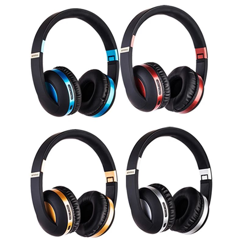 Gaming Headsets Wireless Bluetooth5 0 Headphones Foldable HIFI Stereo Music Headset Sports Earphones Support TF Card