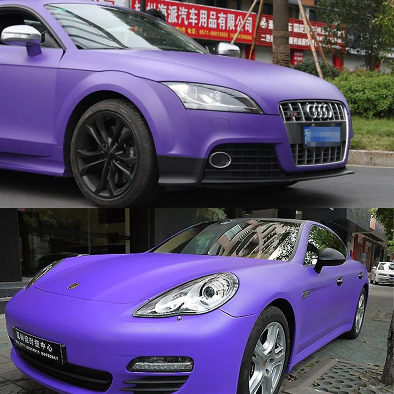 Purple Matt Vinyl Wrap Sticker-6