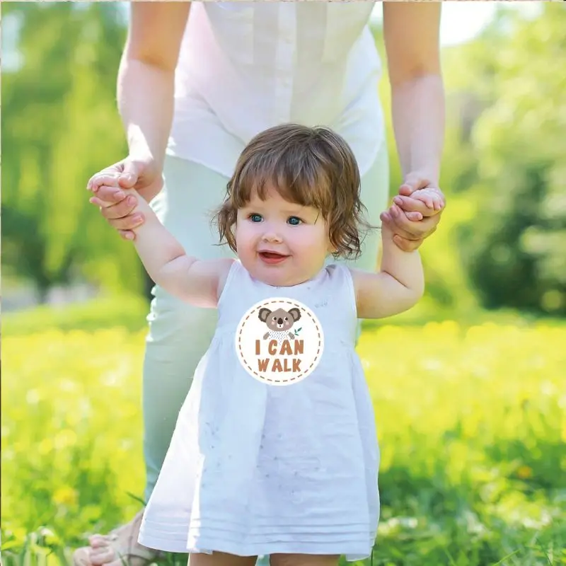 Детские ежемесячные вехи наклейки Душ подарок скрапбук фото память Keepsake U90B