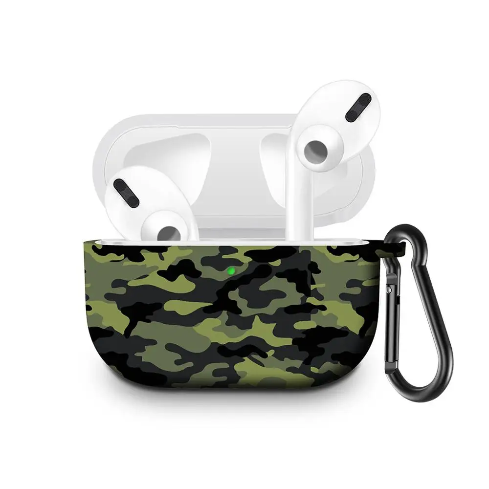 Для Apple AirPods Pro цветная Беспроводная зарядная коробка Силиконовая Защита от царапин bluetooth гарнитура защитный чехол для AirPods 3
