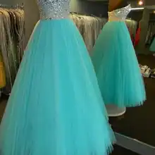 Настоящий образец, vestidos de gala, милое блестящее платье с лифом, драпированные стразы, расшитое бисером, голубое платье для выпускного вечера для девочек, платья для выпускного вечера