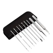 Нержавеющая сталь игла для акне Профессиональный инструмент для удаления угрей игла для удаления акне угри игла инструмент для красоты