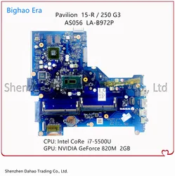 Pour HP Pavilion 15 R Ordinateur Portable Carte Mère AS056 LA B972P Carte Mère Avec i7 5500U CPU GT820M 2G GPU 795814 501 795814 001 100% Test 