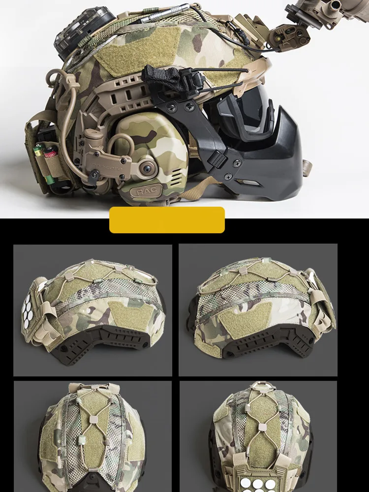 多機能バッテリーヘルメットカバー,4XまたはBk/de/mcクランプバッグ 