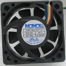 Для G5015M12D1+ 6 автомобильный аудио Вентилятор охлаждения DC 12 В 0.2A 5015 50*50*15 мм 5 см 4 провода