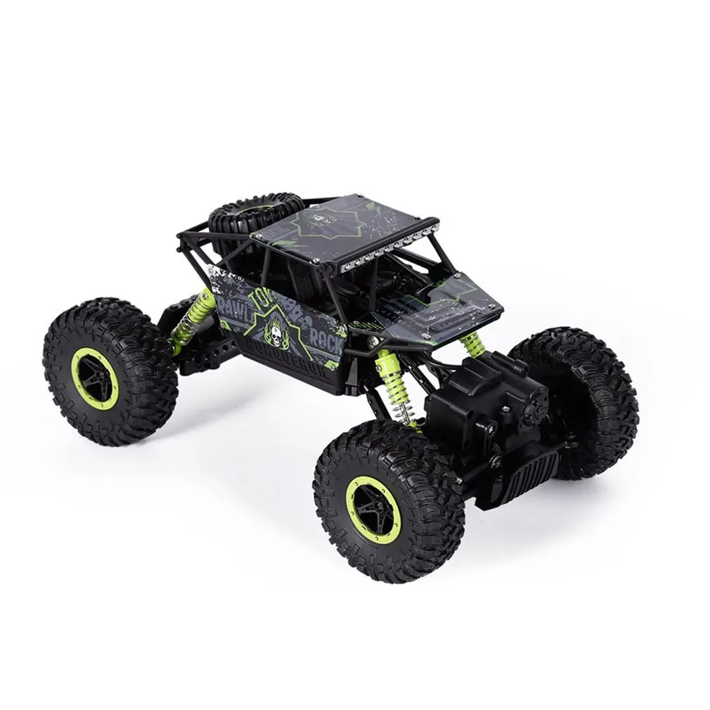 Дети 2 4 ГГц RC автомобиль 4WD Рок Гусеничный ралли скалолазание 4x4 двойные двигатели