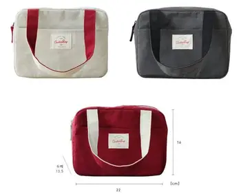 

Portable Thermal Lunch Bags for Women Men Picnic Food Cooler Insulated Tote Handbag