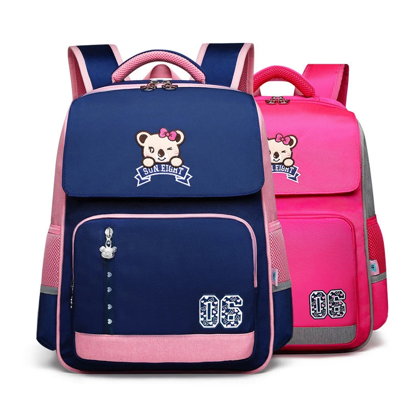 

2020 Children Orthopedics School Bags Kids Backpack In Primary Schoolbag For Girls Boys Waterproof Backpacks mochila infantil
