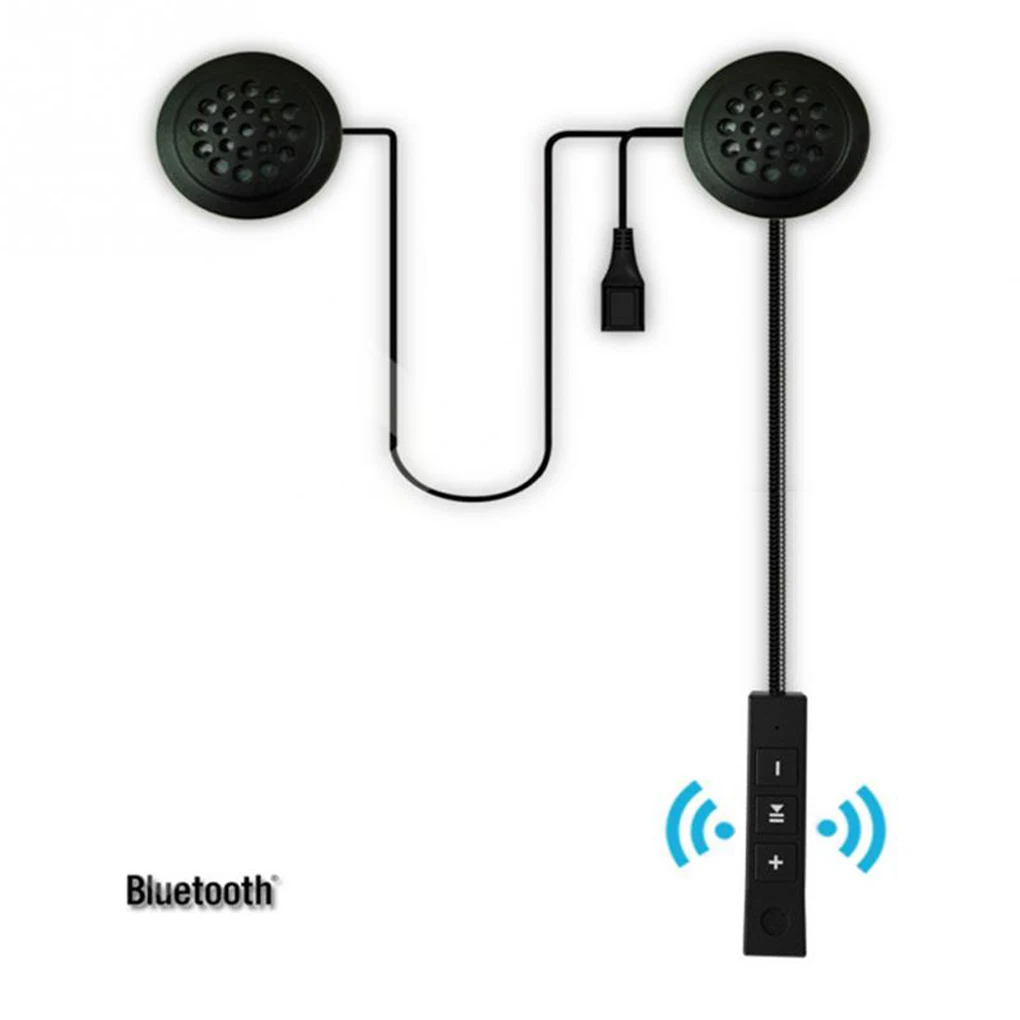 Мотоцикл Bluetooth 4,1 анти-помехи наушники сильный бас мотоциклетный шлем езда Hands Free наушники